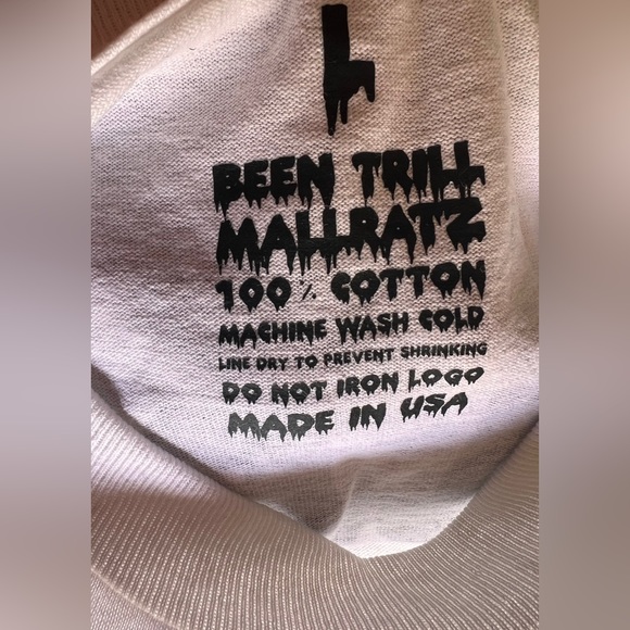 BEEN TRILL MALL RATZ Large L TEE TSHIRT Virgil Kanye West Ye Heron Preston - Picture 4 of 4